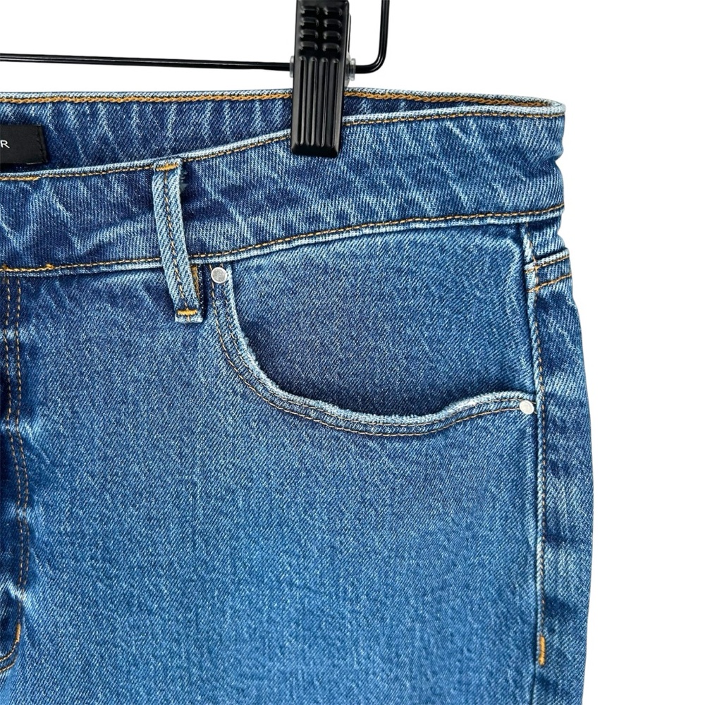 Ann Taylor The Straight Curvy High Rise Jeans Size 14 - Picture 3 of 10